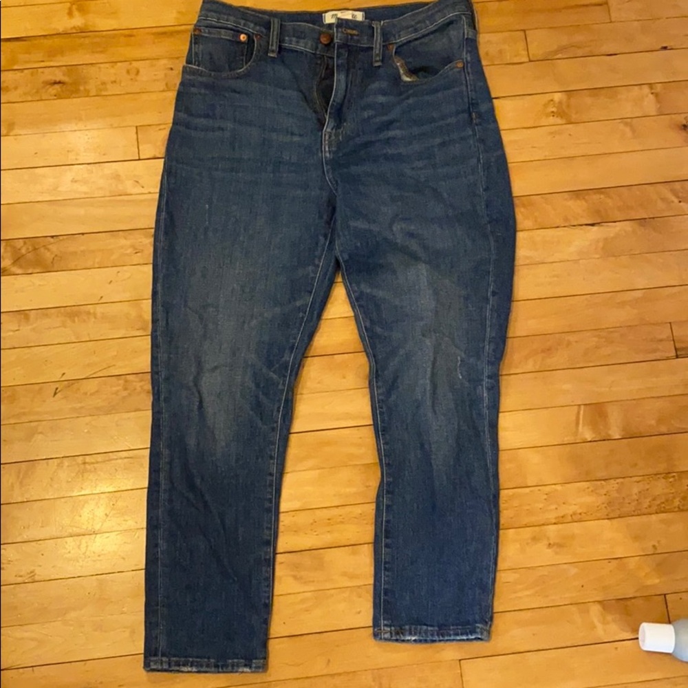 Madewell high-rise slim crop body jean